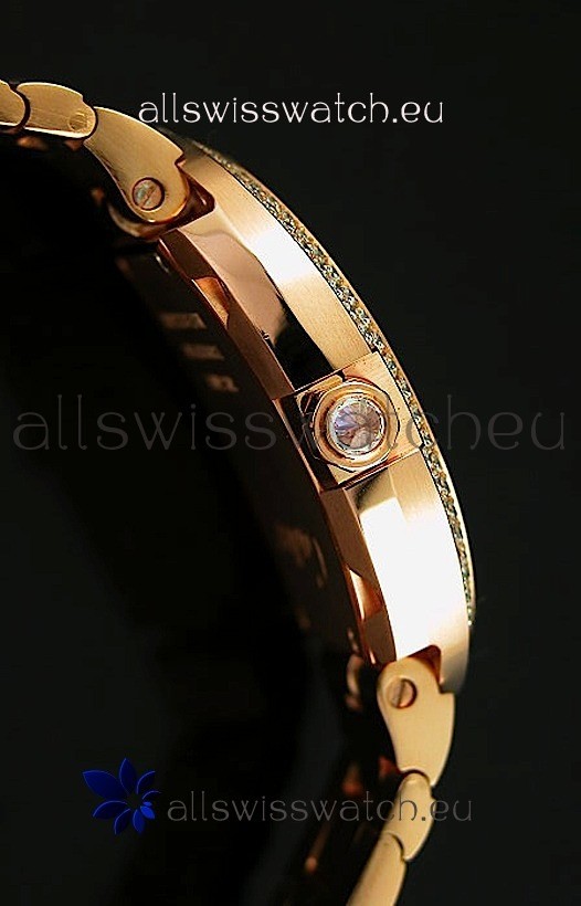 IMG_9081 Cartier Baignoire in Yellow Gold/Diamonds Bezel Replica 5