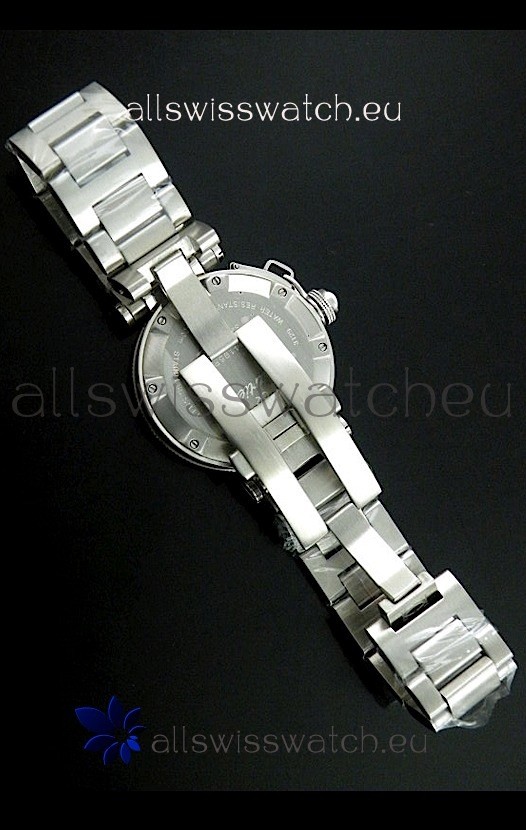 IMG_9081 Cartier Pasha De Seatimer Quartz in White Dial Replica 5