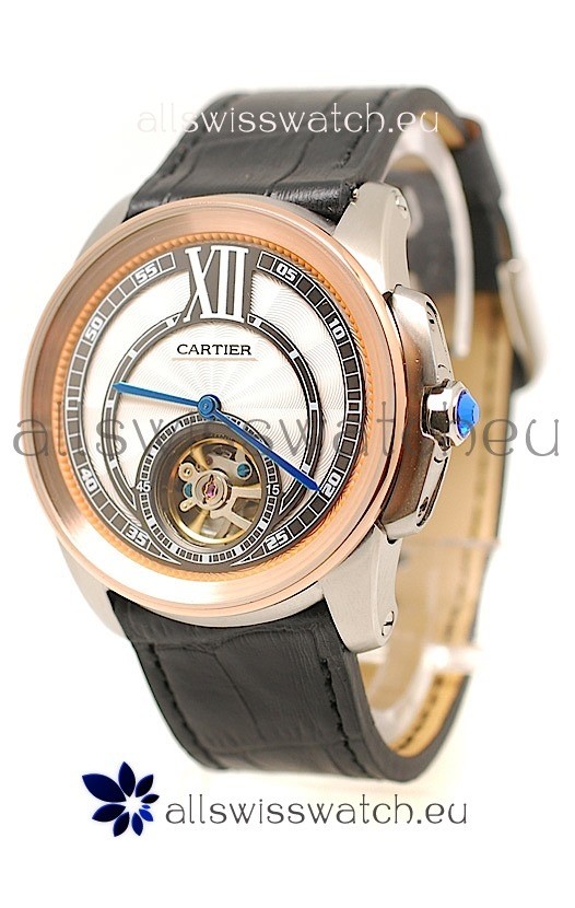 IMG_9081 Calibre de Cartier Flying Tourbillon Rose Gold Replica 5
