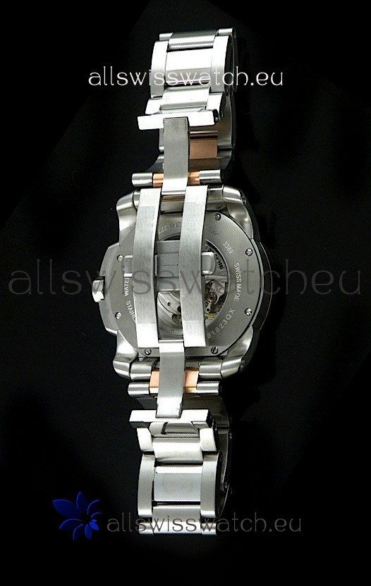 IMG_9081 Cartier Calibre de Rose Gold in White Dial Replica 5