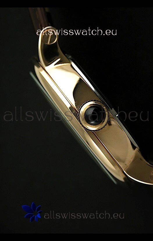 IMG_9081 Cartier Ronde de in Skelton Gold Dial Replica 5