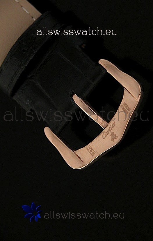 IMG_9081 Cartier Tortue in Black Dial Replica 5