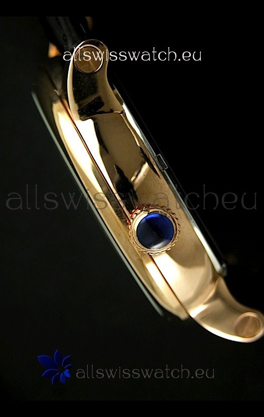 IMG_9081 Cartier Ronde de in Skelton Gold Dial Replica 5