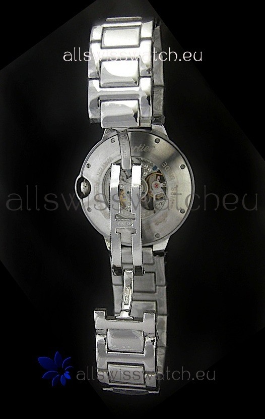 IMG_9081 Cartier Ballon de in Black layerd Dial Replica 5