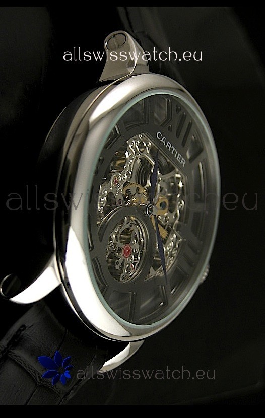 IMG_9081 Cartier Ronde de in Skelton Grey Dial Replica 5