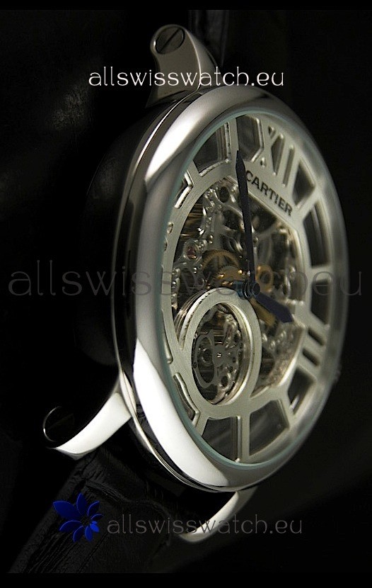 IMG_9081 Cartier Ronde de in Skelton White Dial Replica 5