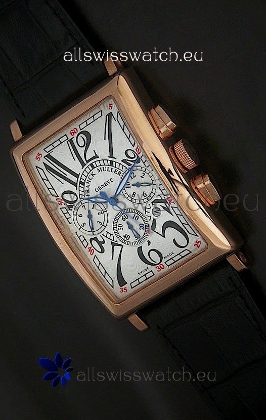 Franck Muller Long Island in White Dial Replica 5