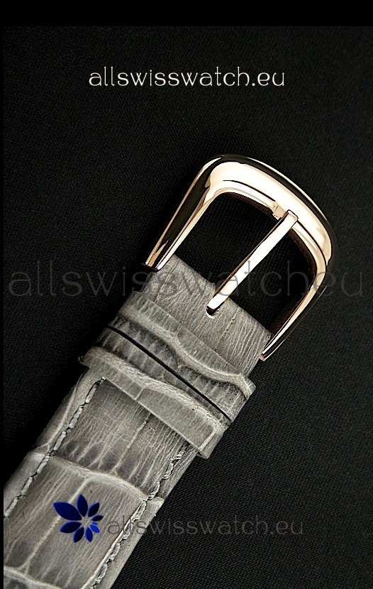 IMG_9081 Franck Muller Geneve Casablanca Rose Gold in Grey Dial Replica 5