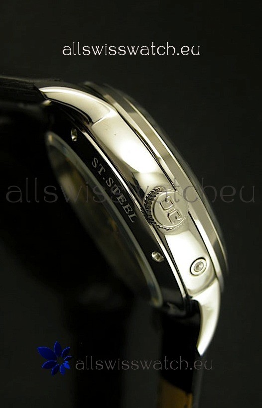 Glashuette Tourbillon in Black Dial Replica 5