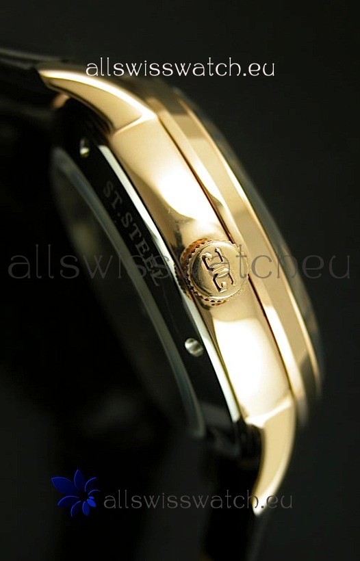 IMG_9081 Glashuette Senator in 18K Pink Gold Case Replica 5