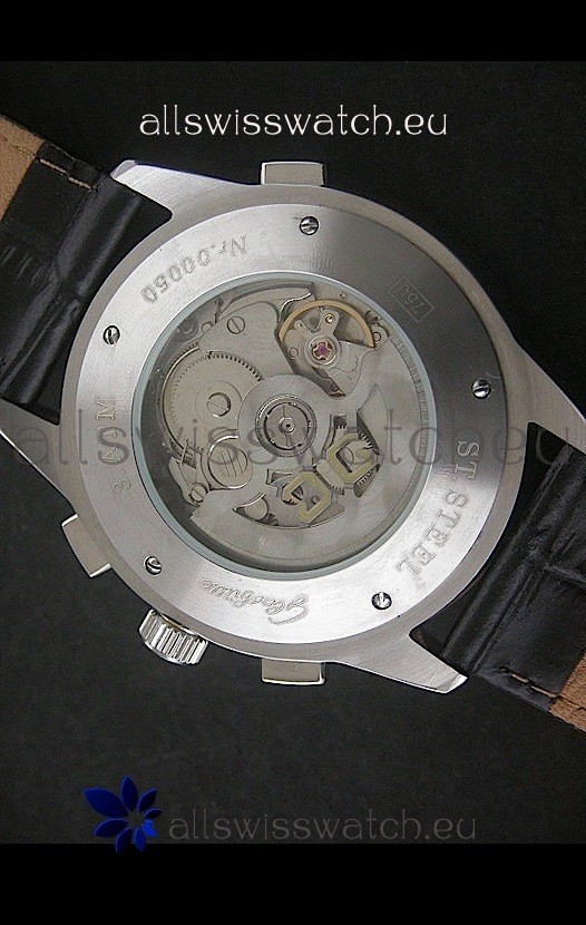 IMG_9081 Glashuette ST. Steel in Black Dial Replica 5