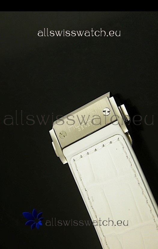 IMG_9081 Hublot Big Bang White Ceramic Case in Quartz Movement Replica 5
