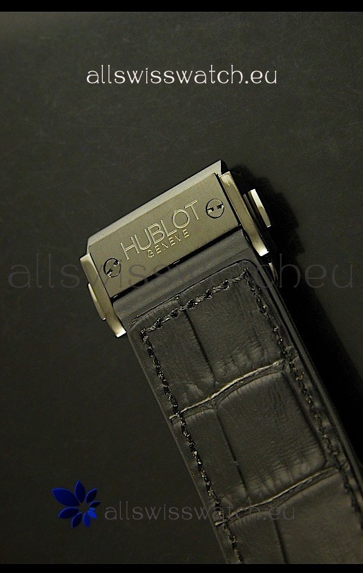 Hublot Big Bang Black Ceramic Case in Quartz Movement Replica 5
