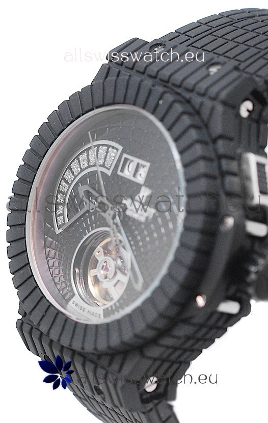 IMG_9081 Hublot Black Caviar Tourbillon Power Reserve Replica 5
