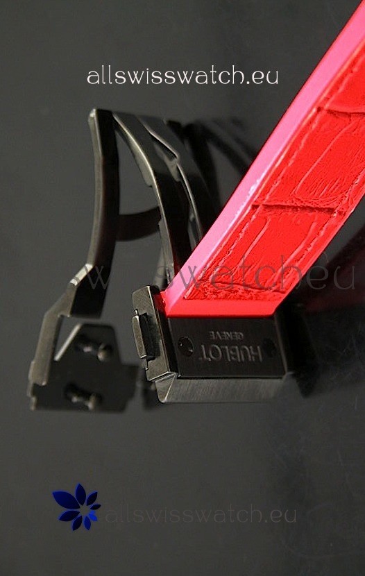 Hublot Big Bang All Black Edition Quartz with Diamonds Replica 5