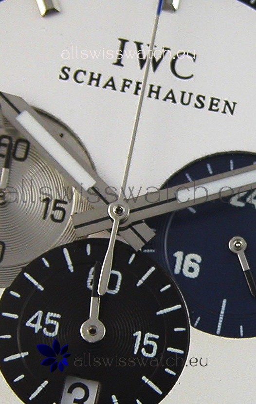 IMG_9081 IWC Schaffhausen Quartz Movement in White Dial Replica 5