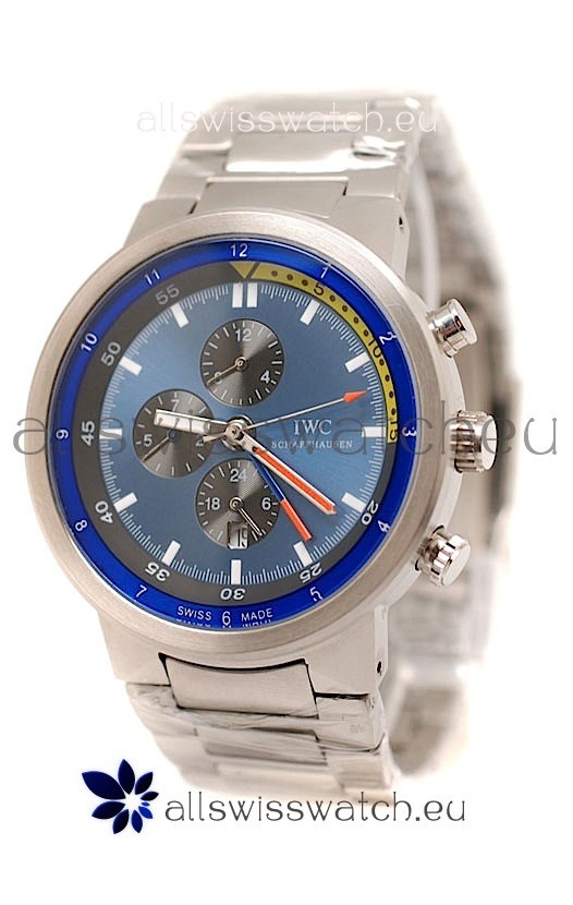 IWC Aquatimer in Blue Dial Replica 5