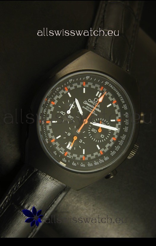 IMG_9081 Omega Speedmaster MARK II Co-Axial Chronograph PVD Case Replica 5