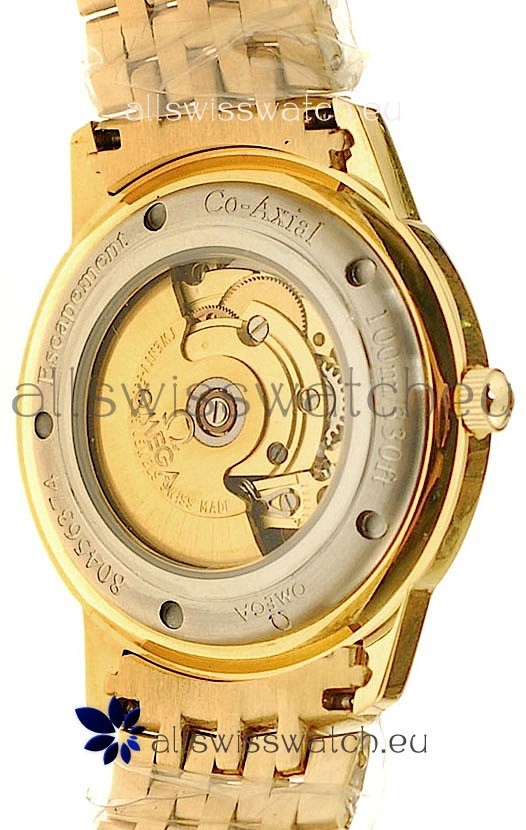 IMG_9081 Omega Co-Axial Deville Gold in Golden Markers Replica 5