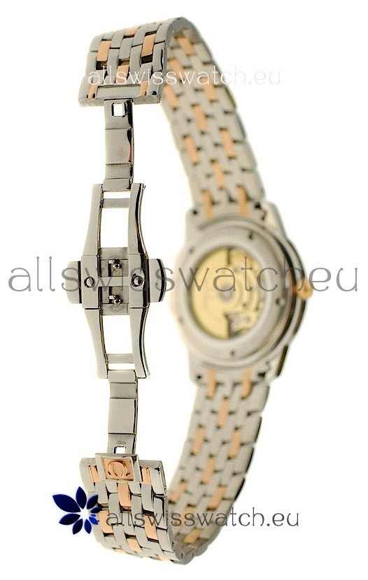 IMG_9081 Omega Co-Axial Deville Rose Gold in Roman Markers Replica 5