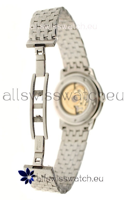Omega Co-Axial Deville Steel in Black Dial Replica 5