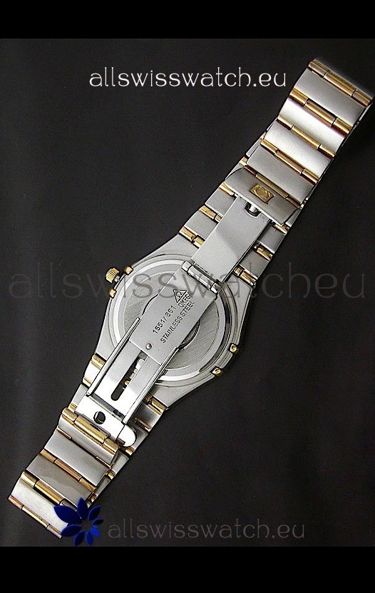IMG_9081 Omega Constellation Quartz in Yellow Gold Dial Replica 5