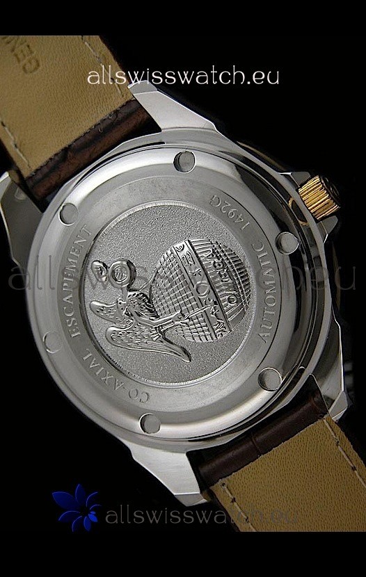 IMG_9081 Omega Co-Axial Escapement Mechanical Golden Replica 5