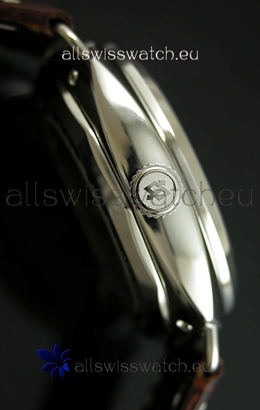 IMG_9081 Panerai Radiomir PAM421 GMT in Black Dial Replica 5