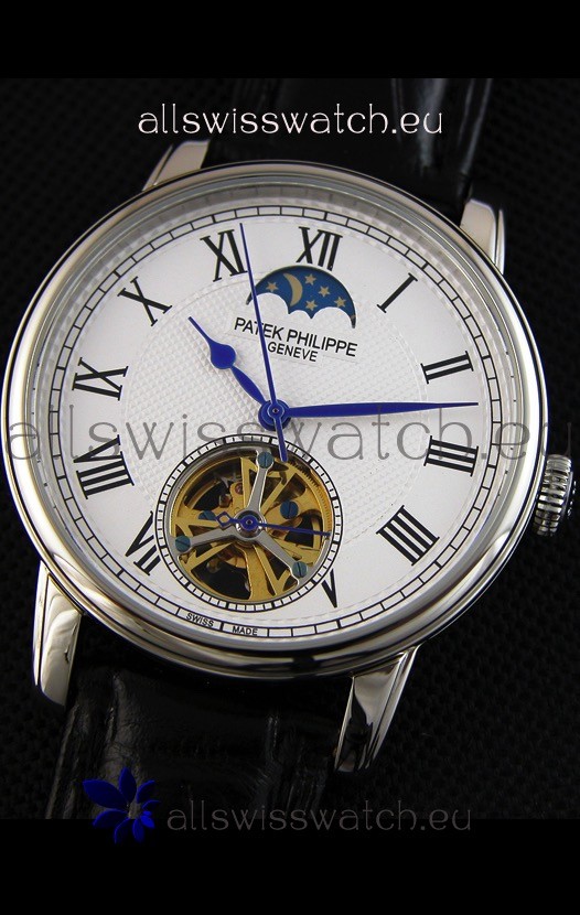 IMG_9081 Patek Philippe MoonPhase Tourbillon White Dial Replica 5