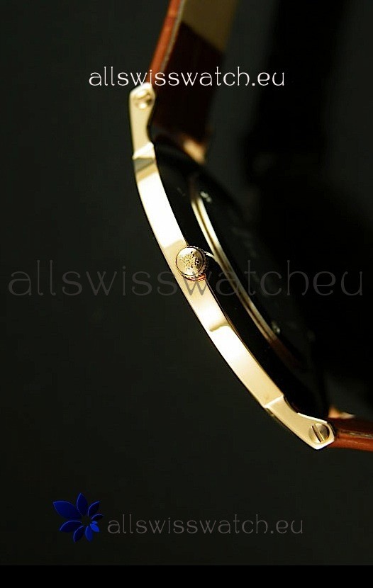 IMG_9081 Patek Philippe Calatrava Ulta-Thin - 4MM Thick Replica 5