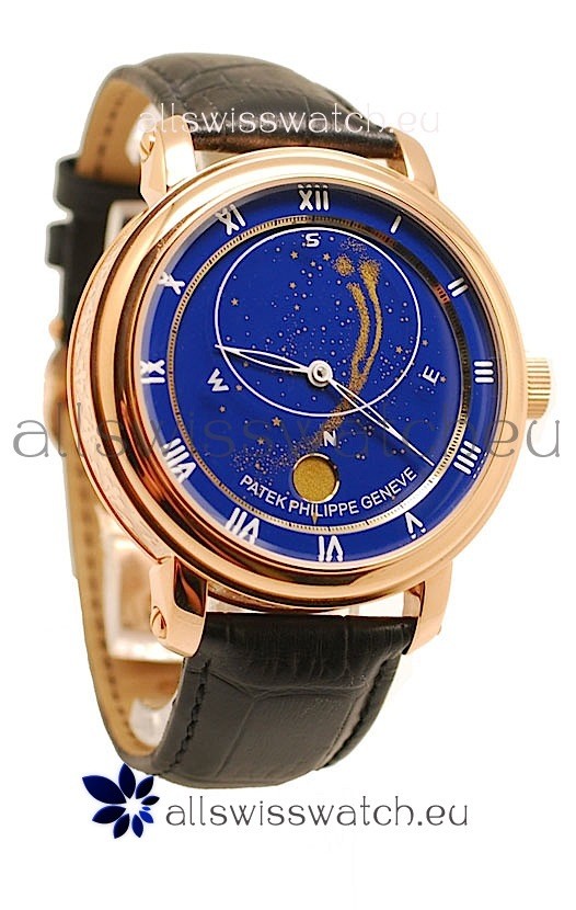 IMG_9081 Patek Philippe Grand Complications in Blue Dial Replica 5