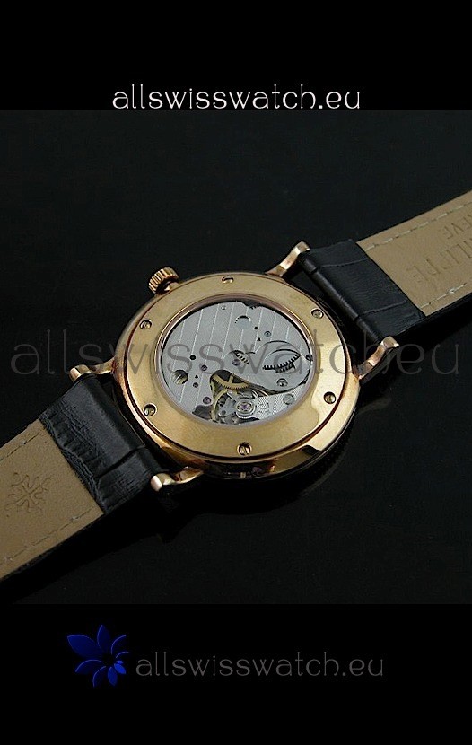 IMG_9081 Patek Philippe Calatrava Mens in Grey Dial Replica 5