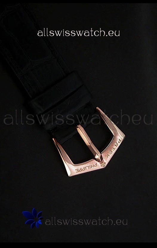 IMG_9081 Patek Philippe Mens Golden Elipse in Rose Gold Replica 5