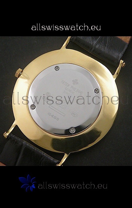 IMG_9081 Patek Philippe Calatrava Quaartz in White Dial Replica 5