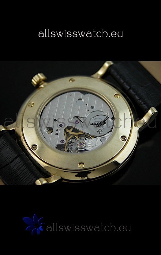 IMG_9081 Patek Philippe Calatrava Manual Hand Wind in Black Dial Replica 5