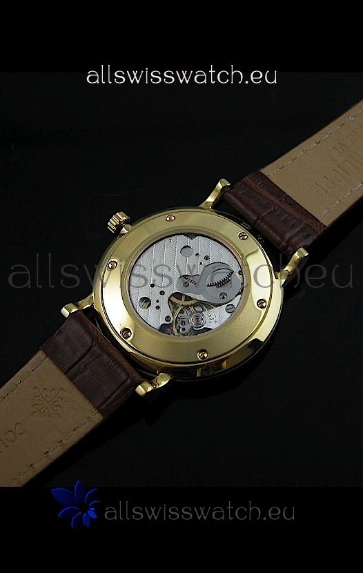 IMG_9081 Patek Philippe Calatrava Mens in Yellow Gold Replica 5