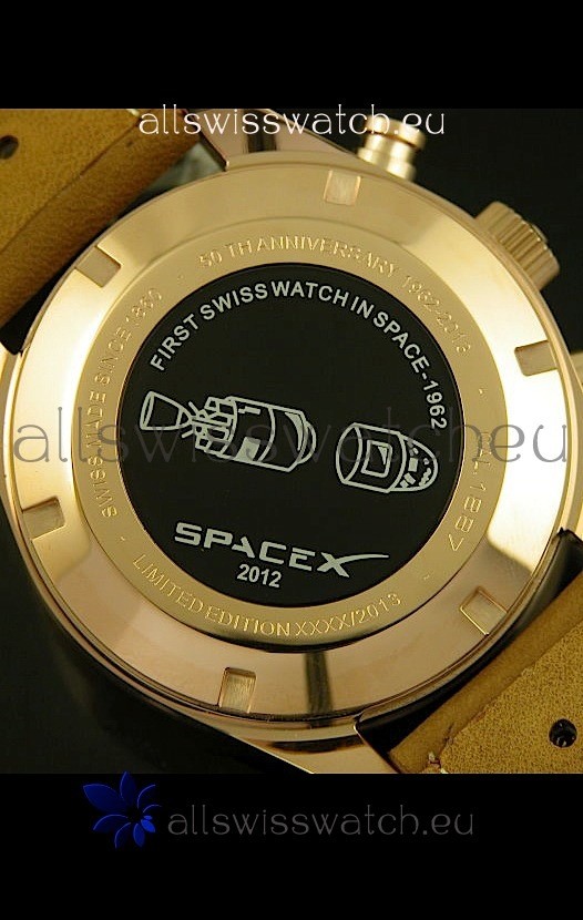 IMG_9081 Tag Heuer Carrera 1887 SpaceEX Edition Quartz in Pink Gold Replica 5