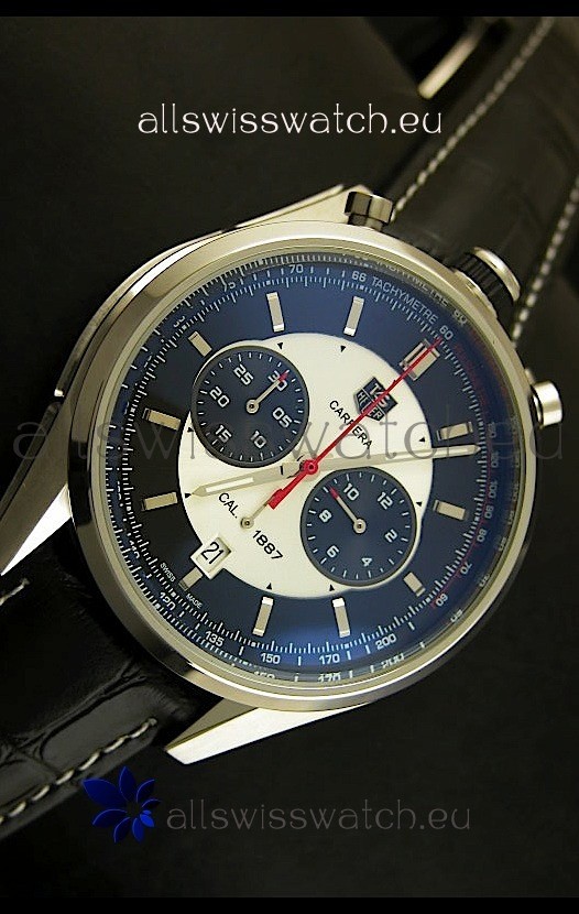 IMG_9081 Tag Heuer Carrera Calibre 1887 Heritage - Quartz Movement Replica 5
