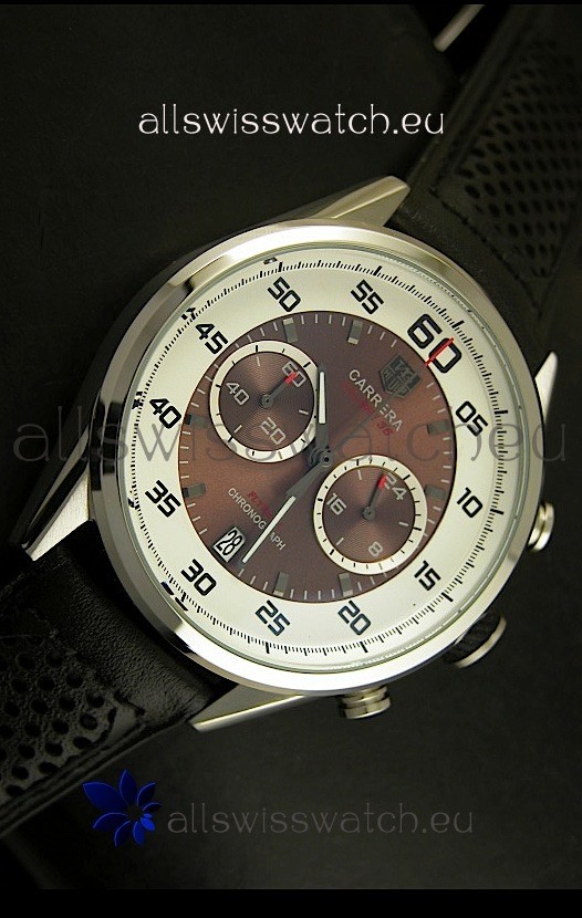 IMG_9081 Tag Heuer Carrera Calibre 36 Flyback - Quartz Movement Replica 5