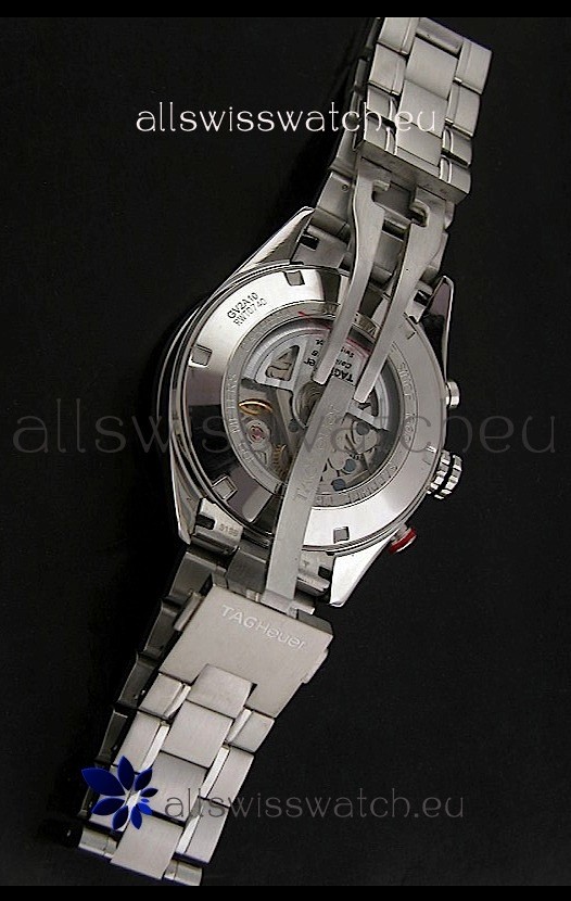 IMG_9081 Tag Heuer Carrera Calibre 16 Japanese in Brown Dial Replica 5