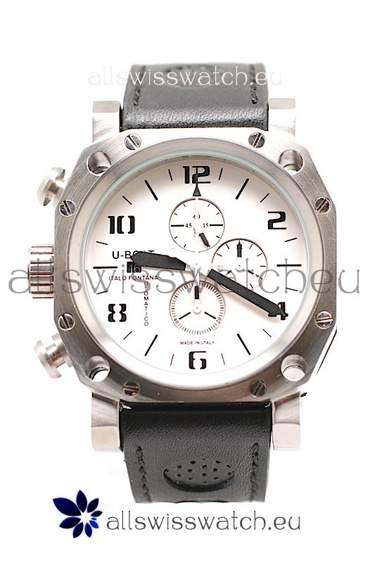 IMG_9081 U-Boat Thousand of Feet in White Dial Replica 5