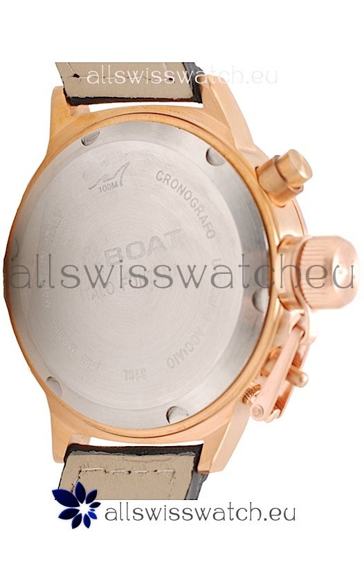 IMG_9081 U-Boat Classico Gold in Black Dial Replica 5