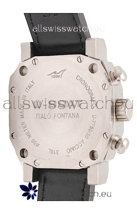 IMG_9081 U-Boat Thousand of Feet in Black Dial Replica 5
