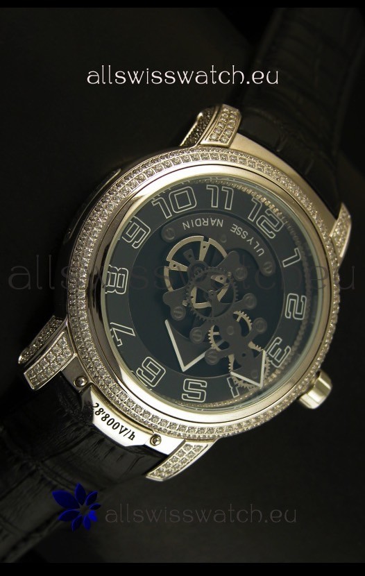 IMG_9081 Ulysse Nardin Dual Escapement in Grey Dial Replica 5