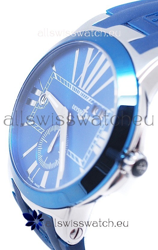 IMG_9081 Ulysse Nardin Executive Dual Time Blue Replica 5