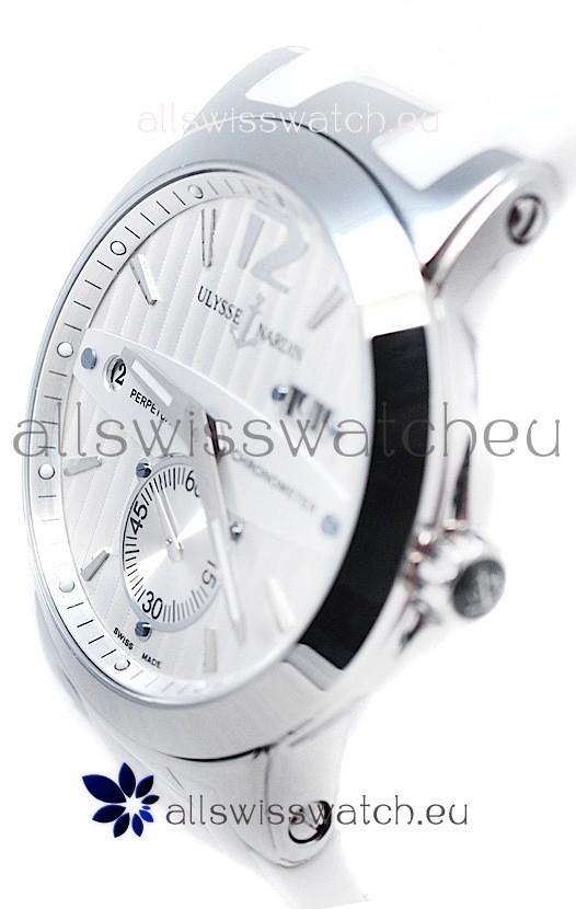 IMG_9081 Ulysse Nardin Executive Dual Time White Replica 5