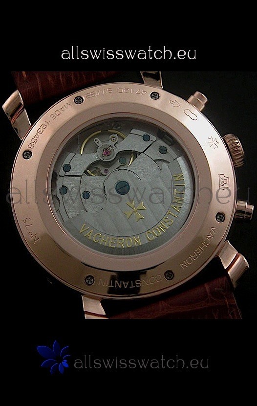 IMG_9081 Vacheron Constantin Perpetual Calendar in White Dial Replica 5