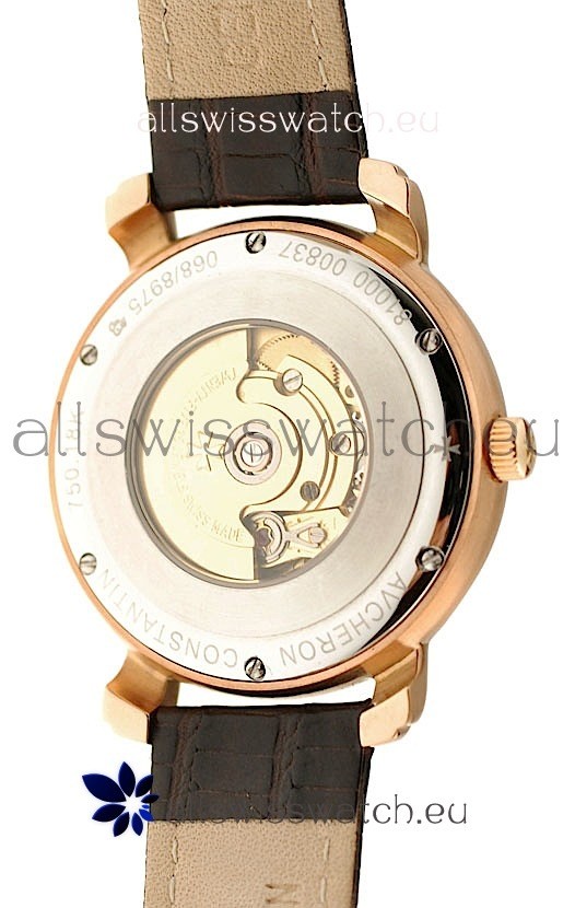 IMG_9081 Vacheron Constantin Geneve Gold in Diamond Bezel Replica 5