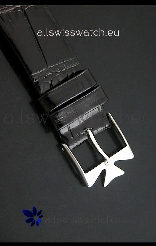 IMG_9081 Vacheron Constantin Classical Couple Steel in Leather Strap Replica 5
