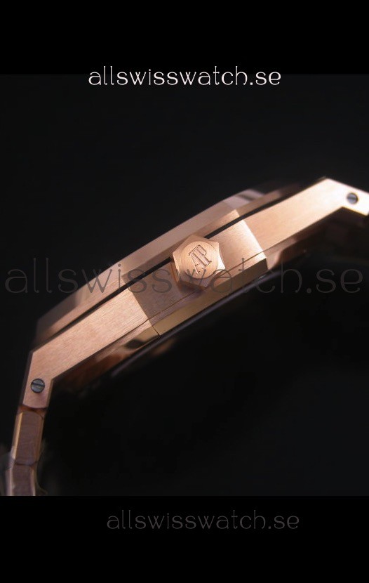 IMG_9081 Audemars Piguet Royal Oak 42MM in Rose Gold - Ultimate 1:1 3120 Movement Replica 6
